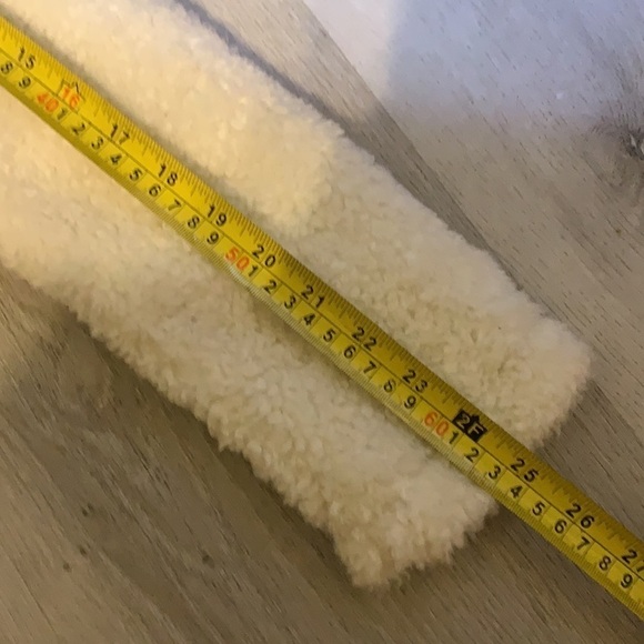 Prana good luxe White Furry Full Zip Jacket Great‎ - Picture 11 of 14